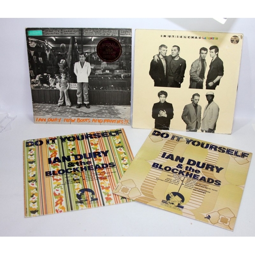 162 - Ian Dury and the Blockheads - New Boots and Panties, special gold vinyl edition. Lot also includes D... 