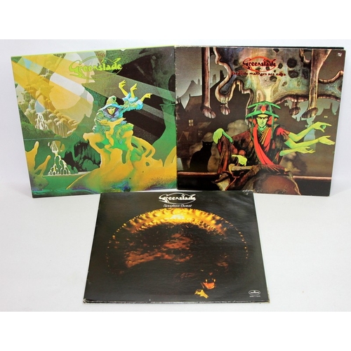 177 - Greenslade vinyl LP - Prog Rock - Self titled 1st album K46207 1973 (gatefold) Bedside Manners Are E... 
