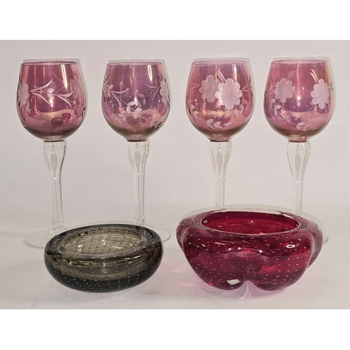 1 - A Whitefriars Ruby Red 