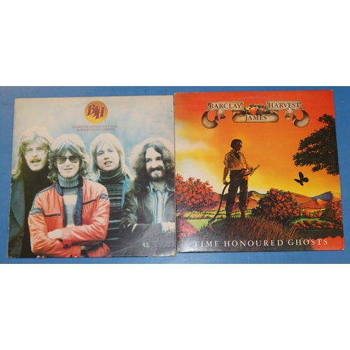 203 - Prog/folk rock: A collection of vintage LP's by acts such as Barclay James Harvest, Egg, Camel,, Qui... 