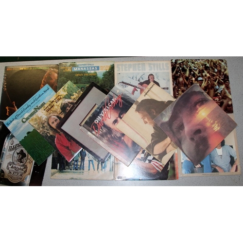 215 - David Crosby - Stephen Stills and other iterations of Crosby Stills Nash and Young. A collection of ... 