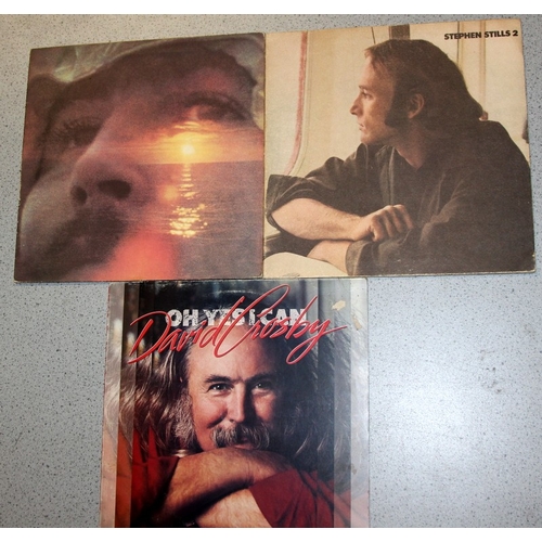215 - David Crosby - Stephen Stills and other iterations of Crosby Stills Nash and Young. A collection of ... 