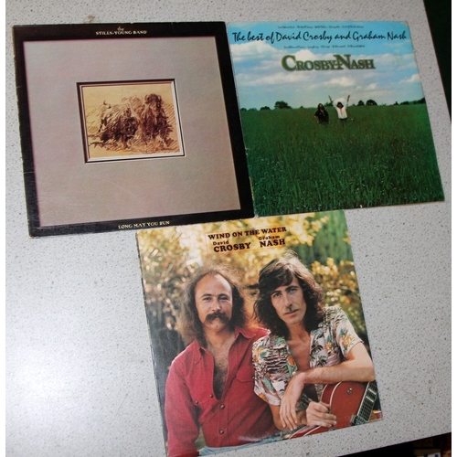 215 - David Crosby - Stephen Stills and other iterations of Crosby Stills Nash and Young. A collection of ... 