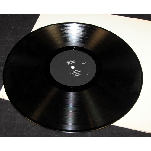 209 - Bob Dylan bootleg vinyl LP issued by World Records. Track listing side 1 Wait Till I Go, Joshing Aro... 