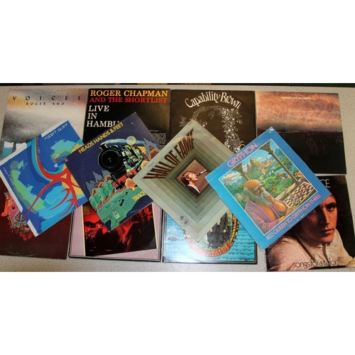 212 - British Blues/Prog/Rock: A collection of vinyl LP's to include Jim Capaldi, Jack Bruce, Capability B... 