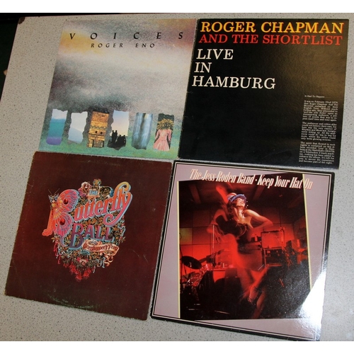 212 - British Blues/Prog/Rock: A collection of vinyl LP's to include Jim Capaldi, Jack Bruce, Capability B... 