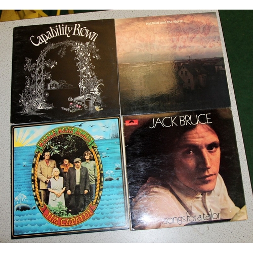 212 - British Blues/Prog/Rock: A collection of vinyl LP's to include Jim Capaldi, Jack Bruce, Capability B... 