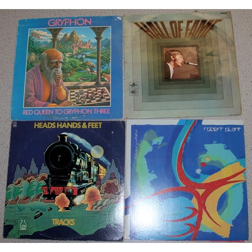 212 - British Blues/Prog/Rock: A collection of vinyl LP's to include Jim Capaldi, Jack Bruce, Capability B... 