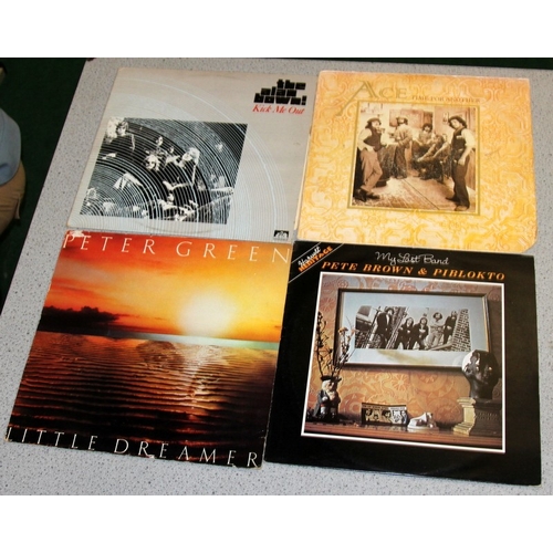 220 - British Blues/Prog/Rock: A collection of vinyl LP's to include Ace, Pink Fairies, John Renbourn, Rob... 