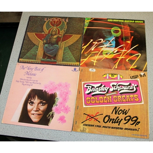 223 - American blues/prog/rock. A collection of vinyl LP's to include Leonard Cohen, Leon Russell, Kingfis... 
