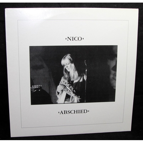 224 - Nico - Abschied. bootleg vinyl album. Limited edition of 500. Light wear to sleeve and a few surface... 