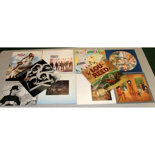 227 - A collection of Indie/Rock vinyl LP's including Pretty Things, Lou Reed, The Damned, Penguin Cafe Or... 