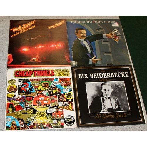 235 - A collection of American blues/prog/rock vinyl LP's to includeThe Cars, Blue Oyster Cult, Ry Cooder,... 