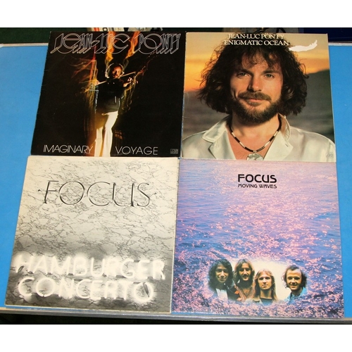 238 - A collection of vinyl LP's by continental artists, a mix of genres including folk rock/prog etc