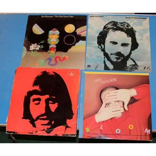 238 - A collection of vinyl LP's by continental artists, a mix of genres including folk rock/prog etc