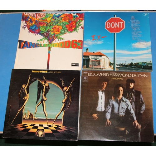238 - A collection of vinyl LP's by continental artists, a mix of genres including folk rock/prog etc