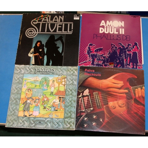 238 - A collection of vinyl LP's by continental artists, a mix of genres including folk rock/prog etc