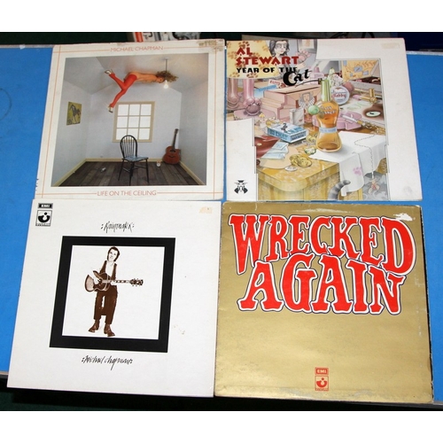 239 - A selection of solo artist albums, well known artists including Ralph McTell, Cat Stevens, Al Stewar... 