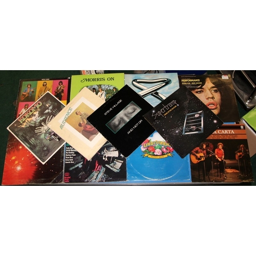 241 - British Blues/Prog/Rock: A collection of vinyl LP's to include Audience, Lord Sutch, Supertramp etc.
