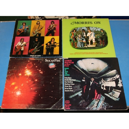 241 - British Blues/Prog/Rock: A collection of vinyl LP's to include Audience, Lord Sutch, Supertramp etc.