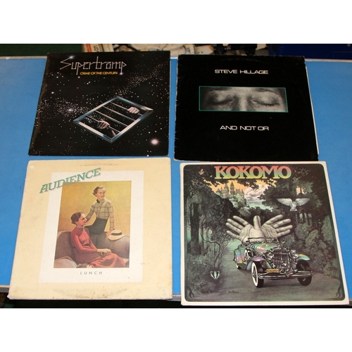 241 - British Blues/Prog/Rock: A collection of vinyl LP's to include Audience, Lord Sutch, Supertramp etc.