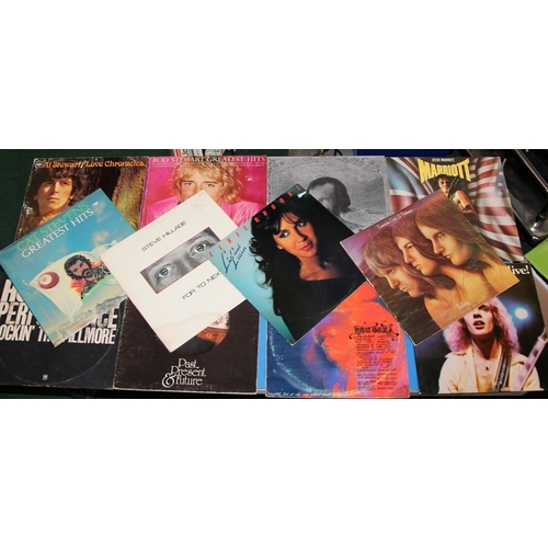 247 - A collection of blues/rock/prog vinyl LP's to include Humble Pie, Hot Tuna, Steve Hillage etc.