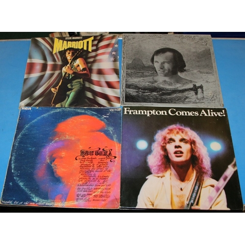 247 - A collection of blues/rock/prog vinyl LP's to include Humble Pie, Hot Tuna, Steve Hillage etc.