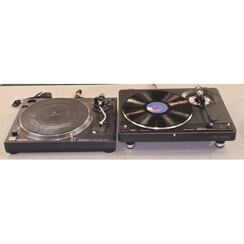 57 - IMG Stageline DJP-202 turntable together with ADC 1800 DD Direct Drive turntable. Both offered untes... 