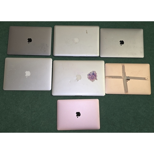 43 - A collection of various Apple MacBook computers to include A1398, A2337, A1534, A1466, A2179, A1706 ... 