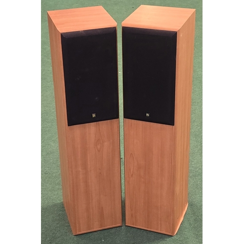 50 - A pair of KEF Cresta SP3321 floor standing loudspeakers. Offered untested.