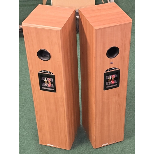 50 - A pair of KEF Cresta SP3321 floor standing loudspeakers. Offered untested.