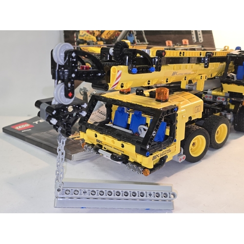 6 - A Lego Technic 42108 Mobile Crane set. Presented in built condition c/w box and instructions.