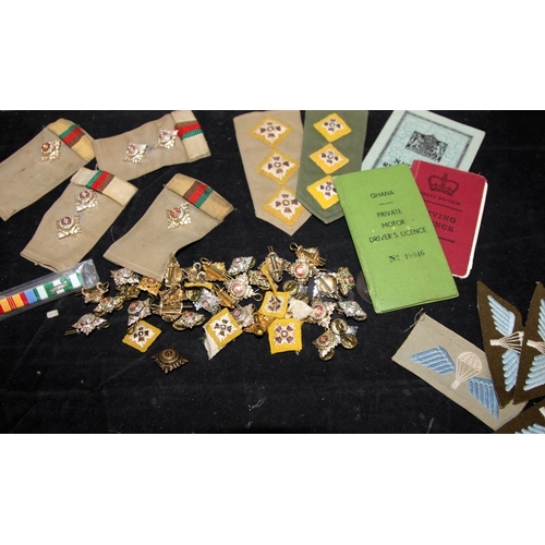 121 - Interesting collection of ephemera relating to the commissioning and service of 2nd Lt. Poulson, 3rd... 