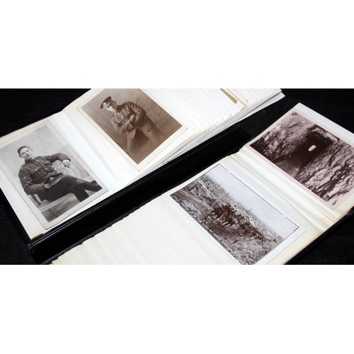 143 - Interesting WWI scrapbook containing newspaper cuttings featuring news stories, obituaries, medal ci... 