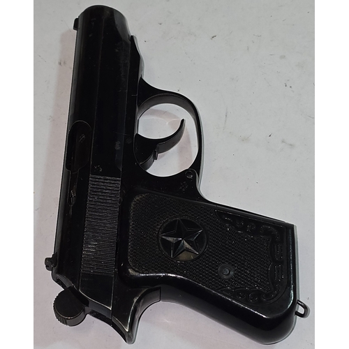 46 - A deactivated Chinese Type 64 7.65mm pistol in Chairman Mao lock book box. Comes with de activation ... 