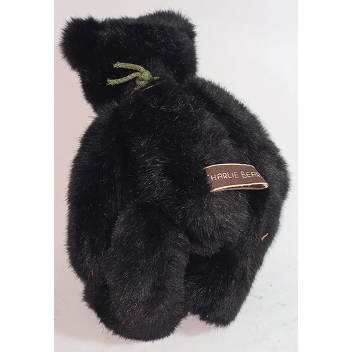 39 - Charlie Bears: Black plush 