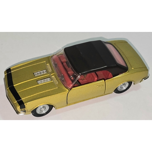 Corgi Toys vintage 338 Chevrolet Golden Jacks SS 350 Camaro die