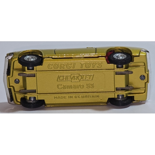 Corgi Toys vintage 338 Chevrolet Golden Jacks SS 350 Camaro die
