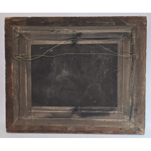 18 - Arthur Jackson (1885/1890-1910): Quality antique Victorian oil on board painting depicting a farmyar... 