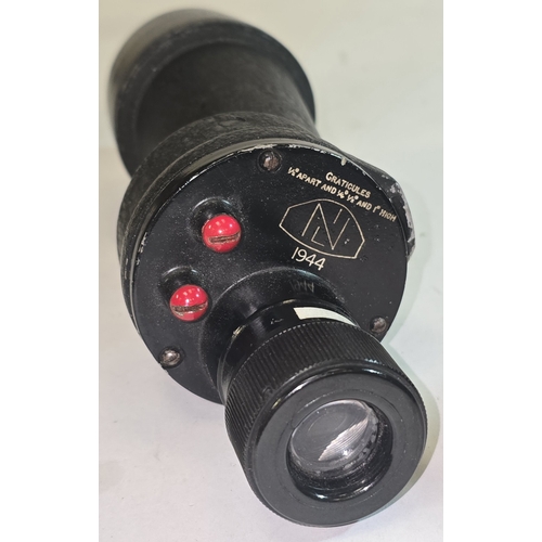 6 - A WW2 British Naval Monocular used for navigational or spotting purposes. Dated 1944. In good condit... 