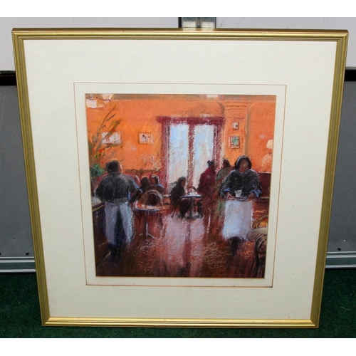 8 - A collection of Contemporary Framed and glazed Pastel artworks to include P. Tunnicliffe: 
