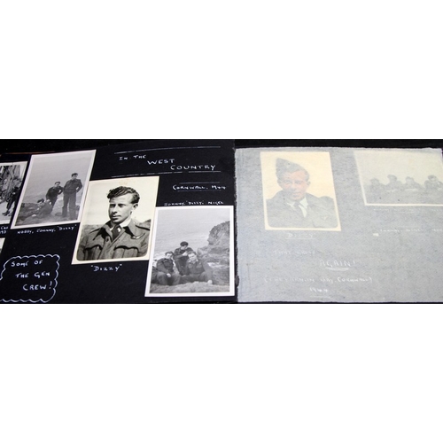 41 - A collection of WWII ephemera to include a file of 1944/1945 newspapers and items relating wireless ... 