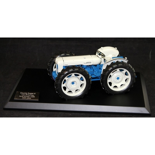 35 - Quality limited edition die-cast model: County Super 4 Tractor - Last Off The Line. Serial number 15... 