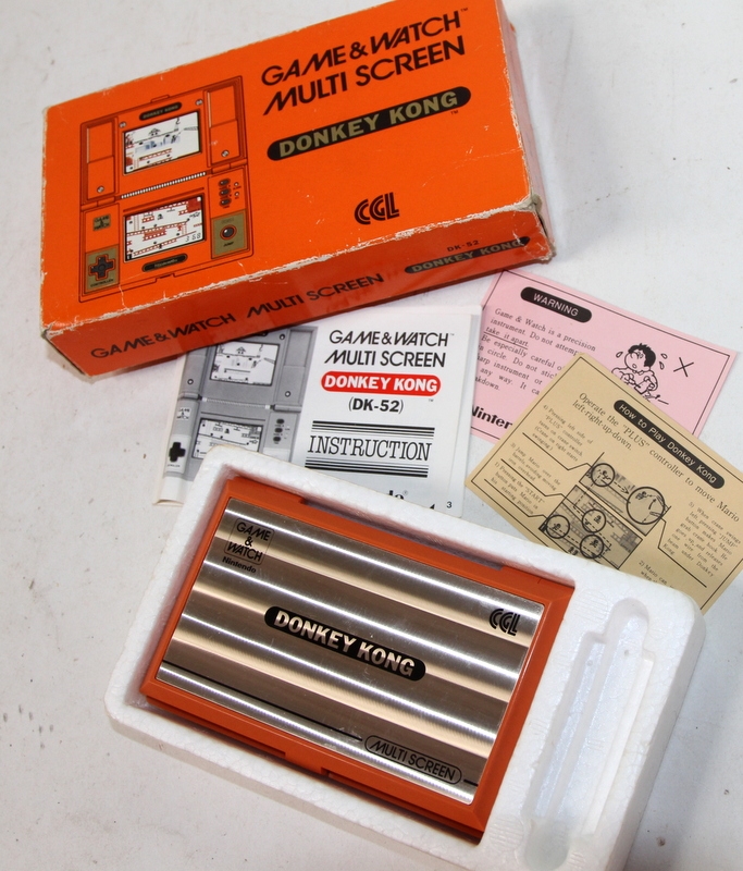 Vintage Nintendo Game & Watch Multiscreen Donkey Kong hand held ...