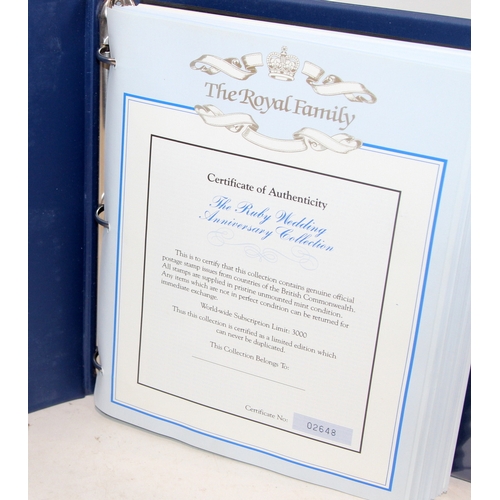 Westminster stamp album 'Ruby Wedding Anniversary Collection ...