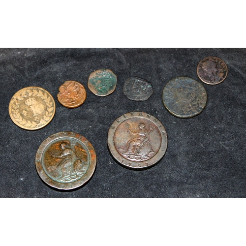 Interesting small collection of coins to include 2 x Cartwheel Two ...
