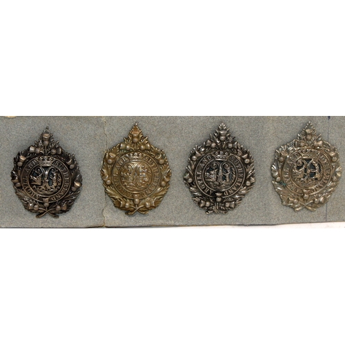 Argyll and Sutherland Highlanders large cap badge. Four examples