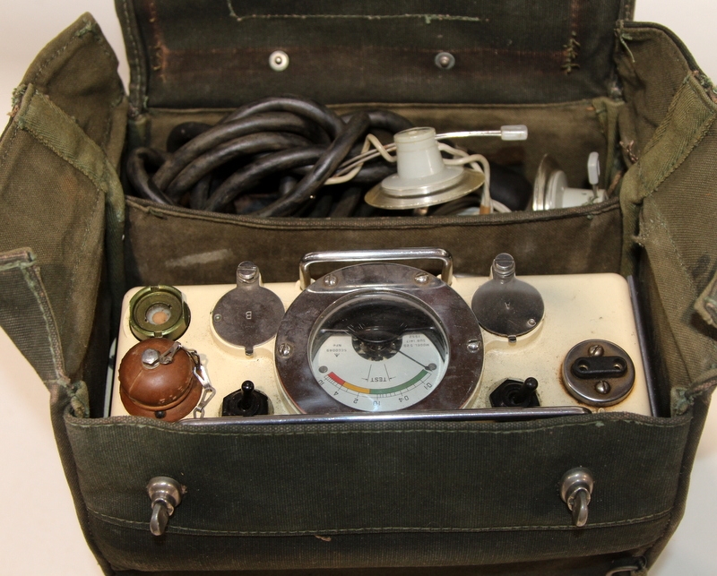 British Army Cold War Meter Contamination no.1 Geiger Counter ref ...
