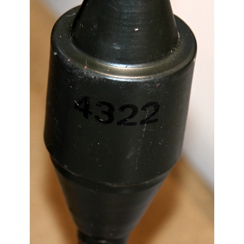 Inert WWII German Panzerschrek 88mm rocket ref:RPzB 4322.