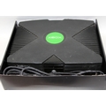 Original Microsoft XBox console, with cables, no controller